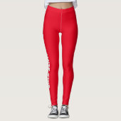 Personalized Custom Leggings for Women (Vorderseite)