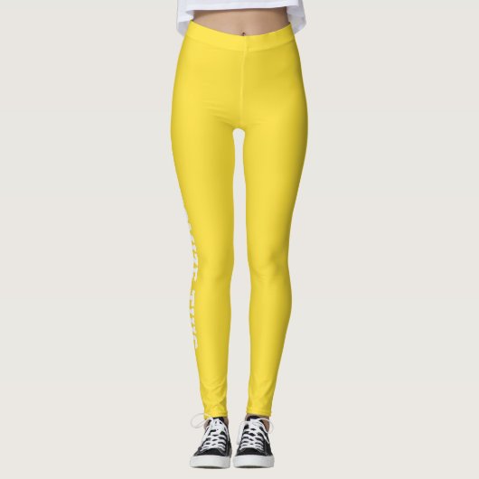 Personalized Custom Leggings for Women (Vorderseite)