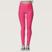 Personalized Custom Leggings for Women (Vorderseite)