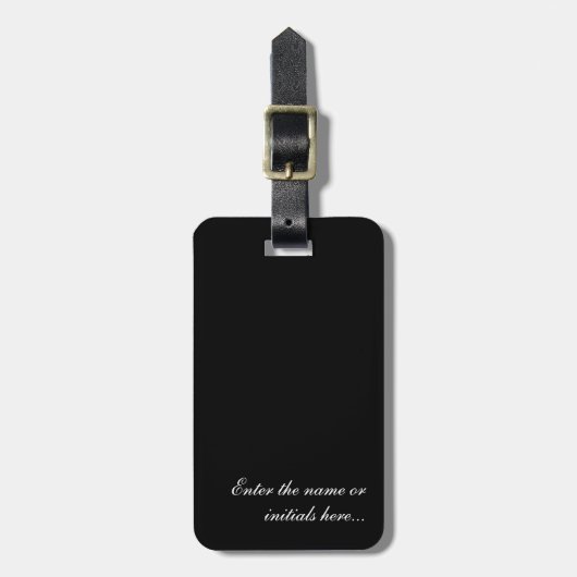 Personalized Custom Luggage Tag Gepäckanhänger (Vorderseite vertikal)