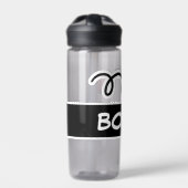 Personalized custom name bocce ball trinkflasche (Vorderseite)