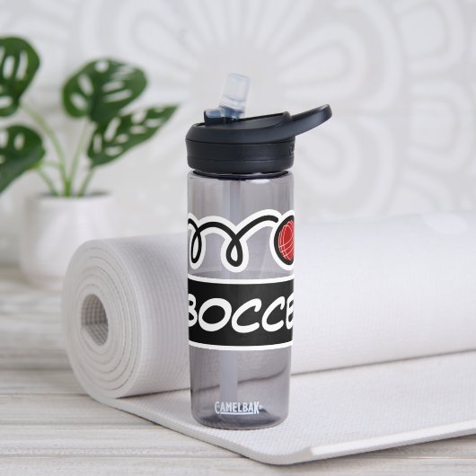 Personalized custom name bocce ball trinkflasche (Yoga)
