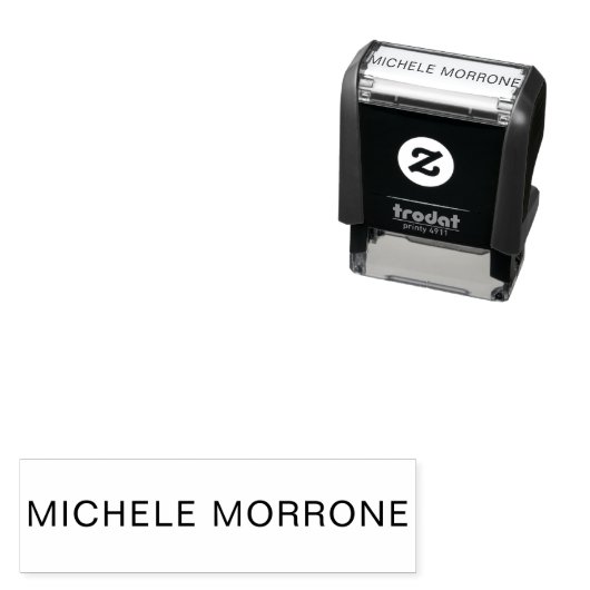 Personalized Custom Name Office Use Permastempel (Beispiel)