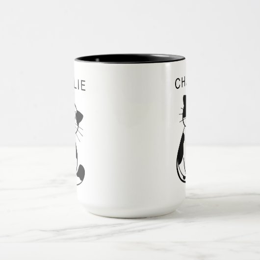 Personalized Custom Pet Mug with Photo and Name Tasse (Zentrum)