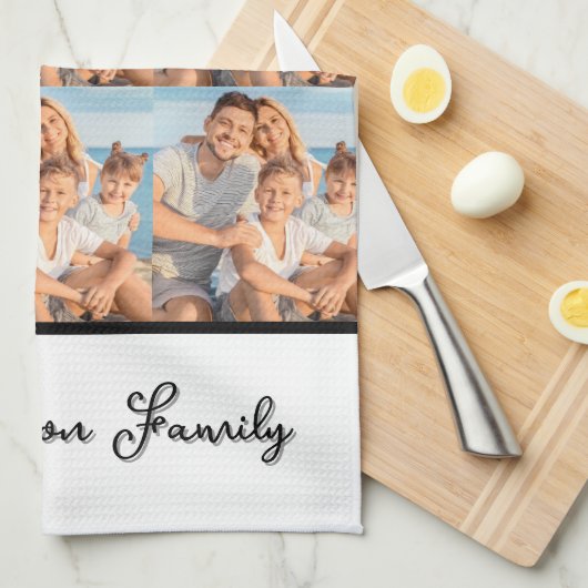 Personalized Custom Photo  Geschirrtuch (Viertel Falte)