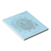 Personalized Custom Photo Pet with Name Notizblock (angewinkelt)