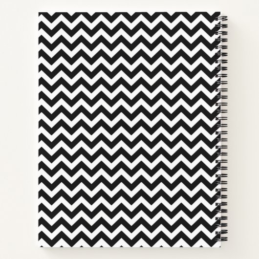 Personalized Custom Photo Spiral Notebook Notizblock (Rückseite)