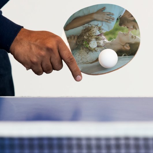 Personalized Custom Wedding Image Ping Pong Paddle Tischtennis Schläger (InSitu)