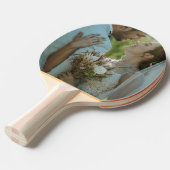 Personalized Custom Wedding Image Ping Pong Paddle Tischtennis Schläger (Vorderseite)