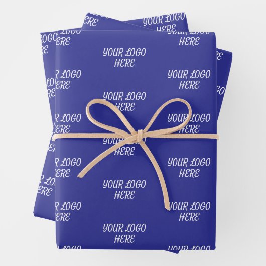 Personalized Custom Your Logo Here Business Office Geschenkpapier Set (Beispiel)