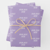Personalized Custom Your Logo Here Business Office Geschenkpapier Set (Beispiel)