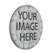 Personalized Custom Your Own Foto & Text Dart Boa Dartscheibe (Vorderseite Links)