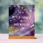 Personalized Custom Your Own Photo Acrylschild (Neutral)