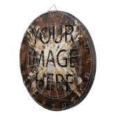 Personalized Custom Your Own Photo & Text Dartscheibe (Vorderseite rechts)