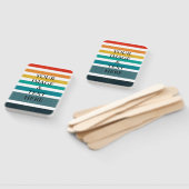 Personalized Custom Your Own Photo & Text  Fächer (Non-assembled)