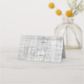 Personalized Custom Your Own Photo & Text Platzkarte (Rückseite)