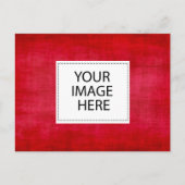 Personalized Custom Your Own Photo & Text Postcard Postkarte (Vorderseite)