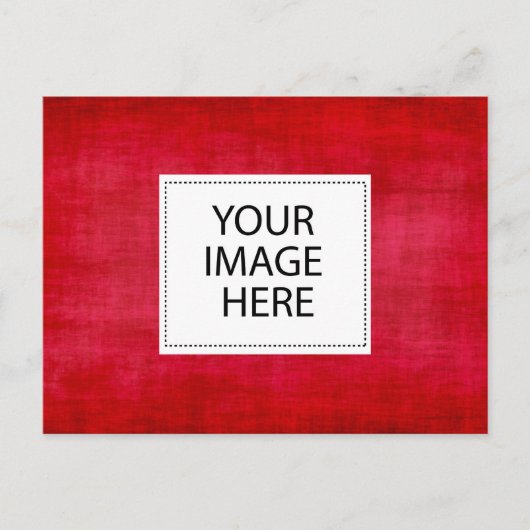 Personalized Custom Your Own Photo & Text Postcard Postkarte (Vorderseite)