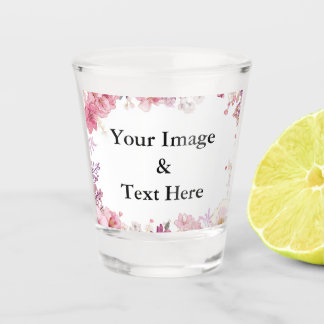 Personalized Custom Your Own Photo & Text Schnapsglas