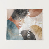 Personalized Custom Your Own Photo & Text Tapestry Wandteppich (Vorderseite (Horizontal))