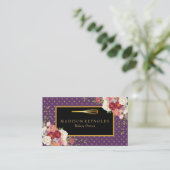 Personalized Custom Your Own Photo & Text Visitenkarte (Stehend Vorderseite)