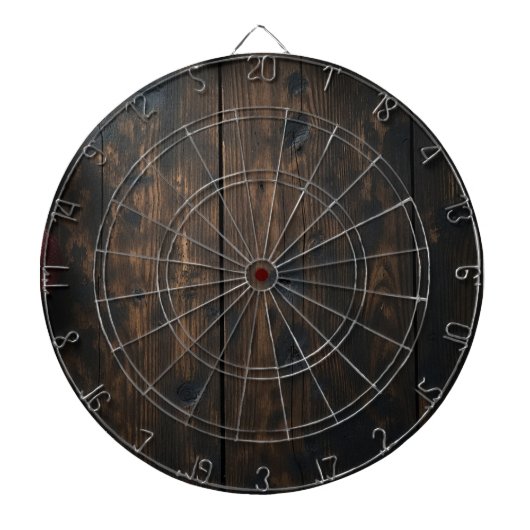 Personalized Custom Your Own Photo Wooden Dartscheibe (vorne)