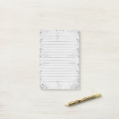 Personalized Customizable Lined Notebook Paper Pos Post-it Klebezettel (Auf Schreibtisch)
