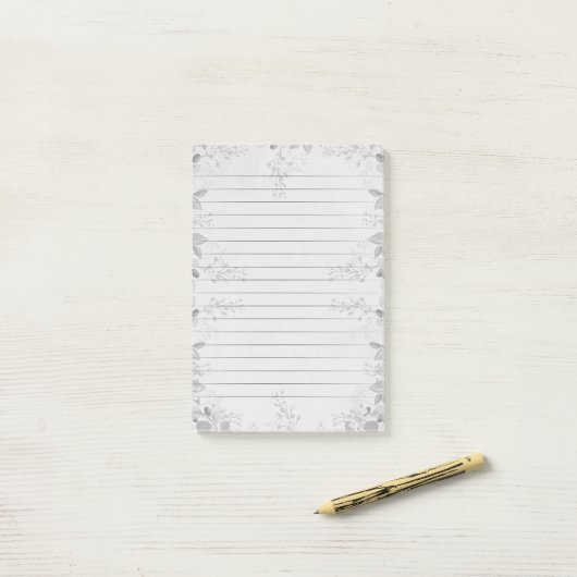 Personalized Customizable Lined Notebook Paper Pos Post-it Klebezettel (Auf Schreibtisch)