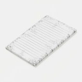 Personalized Customizable Lined Notebook Paper Pos Post-it Klebezettel (angewinkelt)