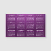 Personalized Customized 2026 Magnetkarte (Vorderseite)