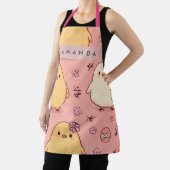 Personalized Cute Baby Chicks Pattern Schürze (InSitu)