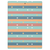 Personalized Cute clipboard with Name Klemmbrett (Rückseite)