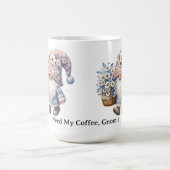 Personalized Cute Daisy Flower Gnome Women's Kaffeetasse (Mittel)