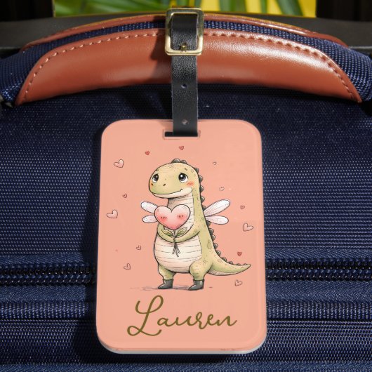 Personalized cute luggage tag gepäckanhänger (Vorderseite Insitu 2)