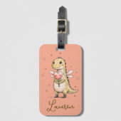 Personalized cute luggage tag gepäckanhänger (Vorderseite Vertikal)