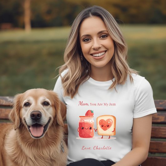 Personalized Cute Mothers Day Shirt for Mom