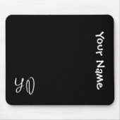 Personalized Cute Mouse Pad – Name & Initials Gift Mousepad (Vorne)