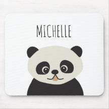Personalized Cute Panda Illustration