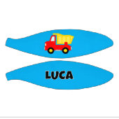 Personalized cute red toy lorry dump truck kid's mini basketball (Panele)