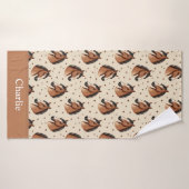 Personalized Cute Stars Horse Badehandtuch (Badehandtuch)