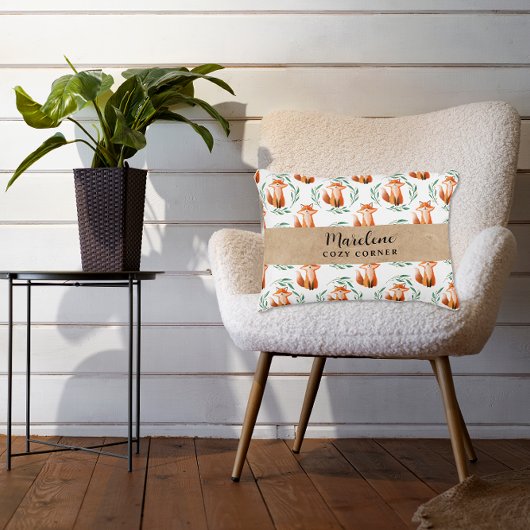 Personalized Cute woodland Fox nursery decor Dekokissen