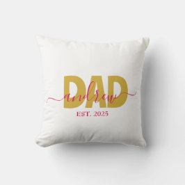 PERSONALIZED DAD TO BE KISSEN