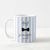 Personalized Dad to Grandpa Mug Gift Kaffeetasse (Links)