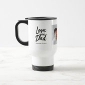 Personalized Dad with Photo Custom Gift Reisebecher (Links)