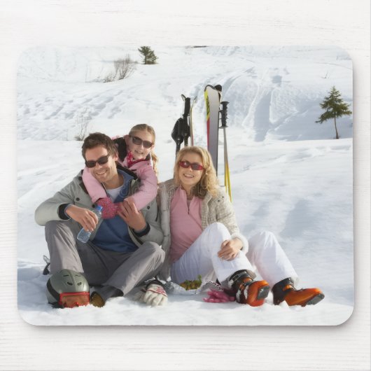 Personalized Daddy Father Dad Photo Gift Design Mousepad (Vorne)