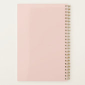 Personalized Daily Reflections Notebook - Cute Planer (Rückseite)