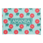 Personalized Daisy Pattern Pillowcase Kissenbezug (Vorderseite)