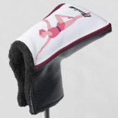 Personalized Dance Ballerina Golf Elegant Ballet Golf Headcover (3/4 Vorderseite)