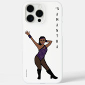 Personalized Dancer Purple Silver Print # 1 Case-Mate iPhone Hülle (Rückseite)