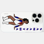 Personalized Dancer RWB Mix # 1 Case-Mate iPhone Hülle (Rückseite (Horizontal))